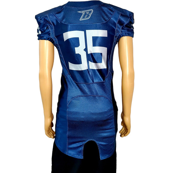 Semi Pro Football Seattle Bombers Used Jersey #35 Size Medium EUC - Picture 2 of 5